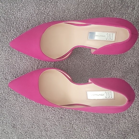 INC Fuscia High Heels - Picture 5 of 8